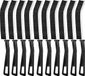 Unyqoos® Set de 10 brosses à joints multifonctionnelles pour le nettoyage en profondeur de la maison et de la cuisine