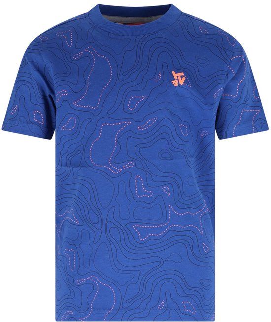 TYGO & vito jongens T-shirt blauw X603-6436 maat 98/104