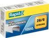 Rapid nietjes Strong 26/6, verzinkt, 5000 stuks