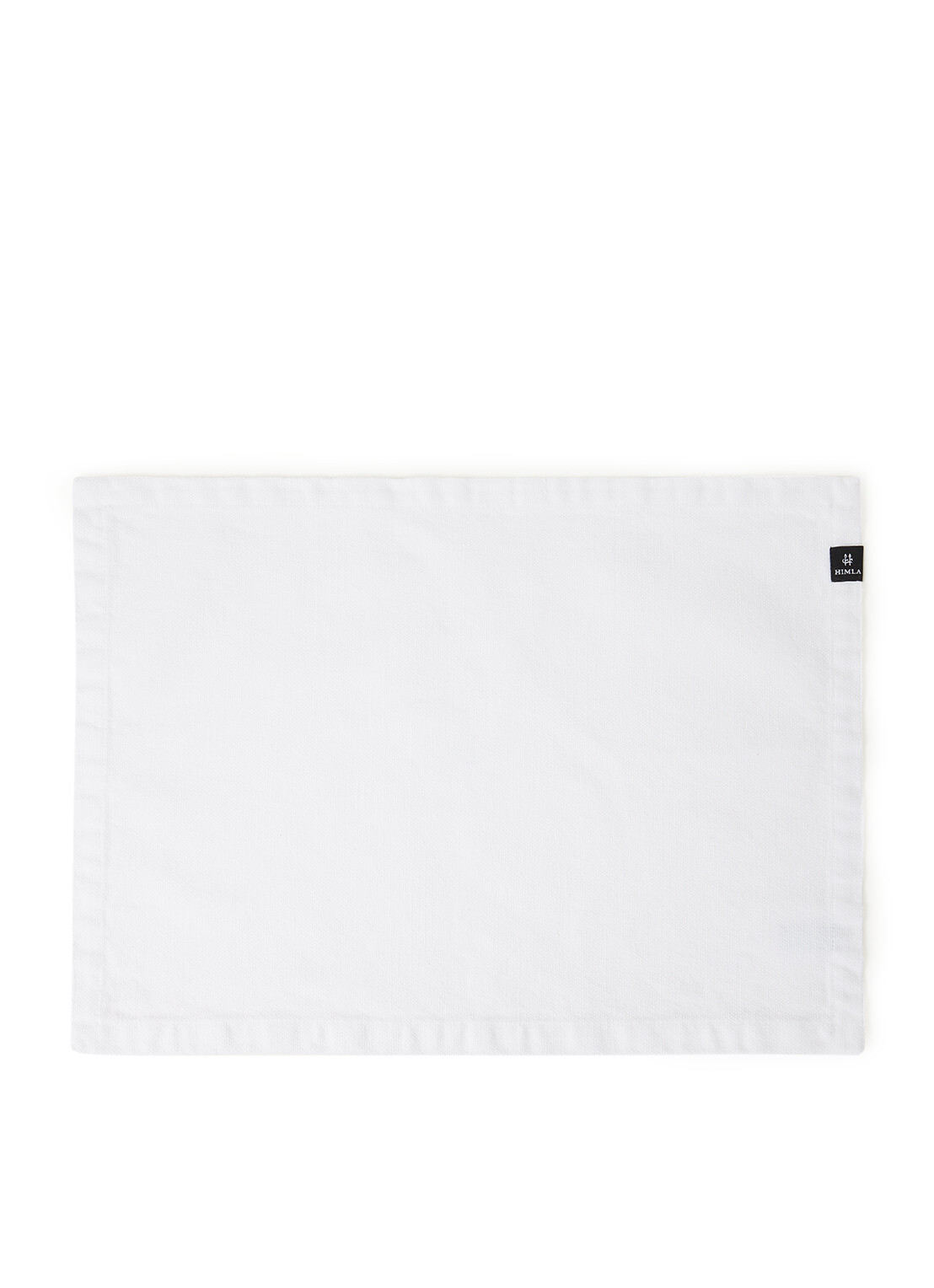 Himla Weekday placemat - White - 37 x 50 - Set van 2