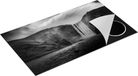 Chefcare Inductie Beschermer Waterval met het Groene Noorderlicht - Zwart Wit - 90x55 cm - Inductie Mat