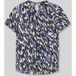 s.Oliver Blouse lichtbeige / marine / royal blue/koningsblauw / zwart