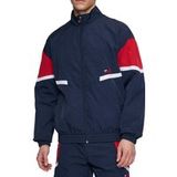 FILA Lochristi Loose Track Jacket Black Iris-true Red Taille: L