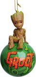 Disney License Christmas Inspirations Ornament plastic 3d groot bauble