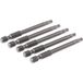RS Pro Embout de vissage Torx, T25, L. 70 mm, Acier au vanadium au molybdène chromé (Prix pour paquet de 5)