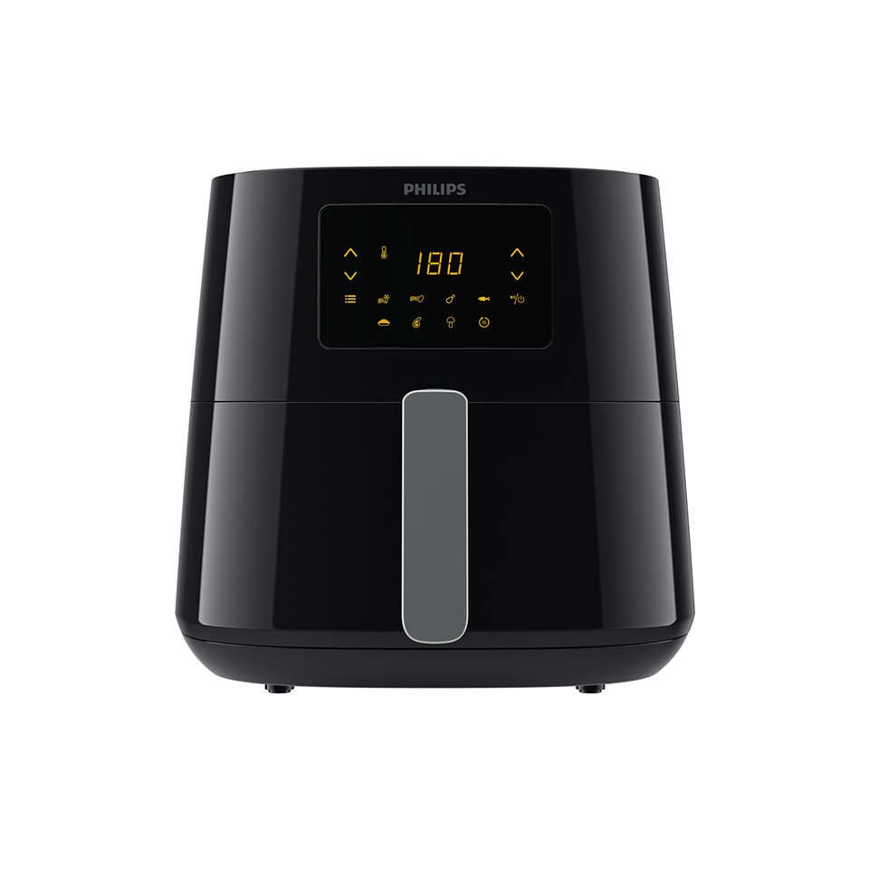 Philips Essential Airfryer XL - 6.2L - 1.2kg - 14 Programs - Black/Silver