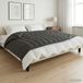 vidaXL Verzwaringsdeken Antraciet 120 x 180 cm 5 kg 100% Katoen