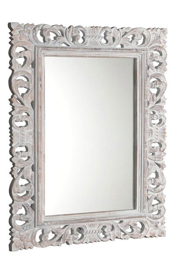 Sapho SCULE spiegel op frame, 70x100cm, wit
