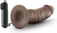 Dr. Skin - Dr. Joe Vibrator Met Zuignap 20 cm - Chocolate
