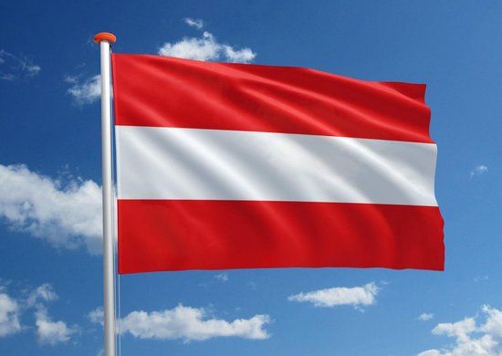 Oostenrijk vlag - 90/150cm - Polyester