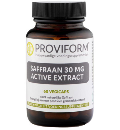 Proviform Saffraan 30 mg active extract (60VC