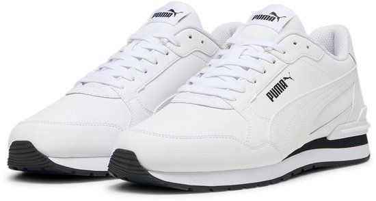 Puma ST Runner v4 Full L Men's Sneakers - White/Black - Size 44