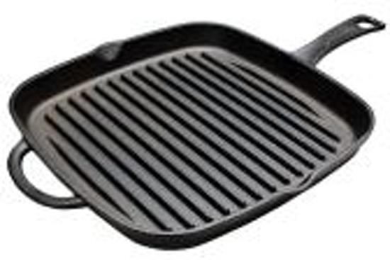 Cast Iron Imperial Kitchen Grillpan vierkant 26cm gietijzer