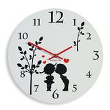Wandklok FLEXISTYLE Wandklok 30 cm rond funky design
