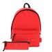 Set Kalex Set rugzak + etui, rood