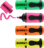 Edding 7 Mini Markeerstiften - Pastel Colours - Set van 4 kleuren