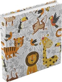 Henzo Fantasy Fotoalbum - 400 foto's - Tiger & Monkey - Plakalbum - 30x30 cm