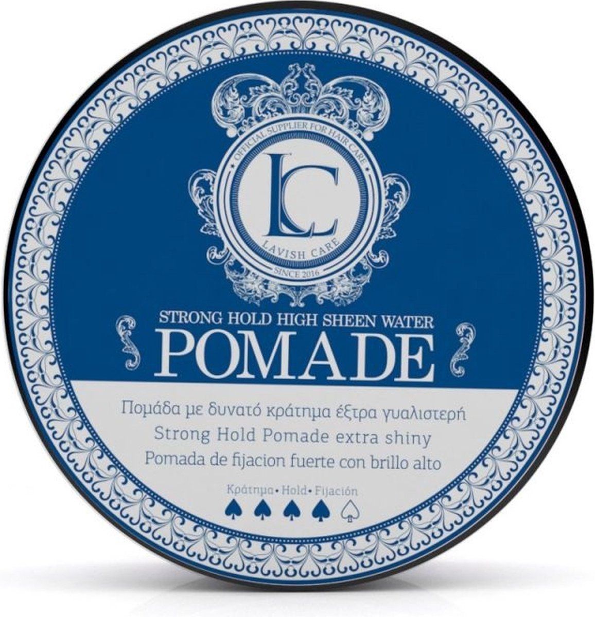 Lavish Care - Strong Hold High Sheen Water Pomade - Hairmade - 5200410602152