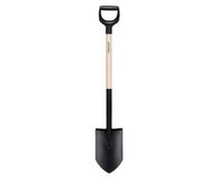 Fiskars Bêche à main avec manche en bois | Pointu FSC - 1066721