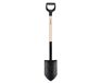 Fiskars Bêche à main avec manche en bois | Pointu FSC - 1066721