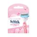 Schick Hydrosilk Lame de rasoir Recharge 3 pièces