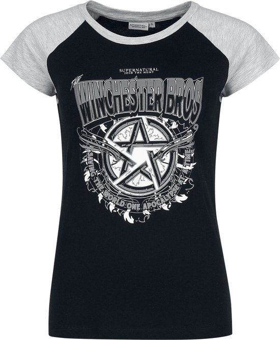 Supernatural Winchester Bros Dames T-shirt - meerkleurig - M