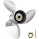 VEVOR Buitenboordpropeller, vervangen voor OEM 3860709, 3-bladige 14,5" x 21" pitch stalen bootpropeller, compatibel met Volvo Penta SX Drive Alle modellen, met 19 tandspellen, RH