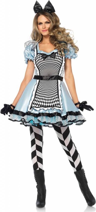 Leg Avenue Hypnotic Miss Alice In Wonderland Deluxe Dames Kostuum