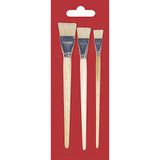 RAYHER 3731400 Borstelkwastenset, 3 maten op kaart