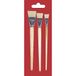 RAYHER 3731400 Borstelkwastenset, 3 maten op kaart