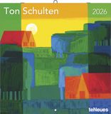 Neumann Verlage GmbH teNeues - Ton Schulten 2026 - Kunst-Wandkalender 30x30 cm