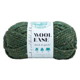 Lion Brand Yarn Wool-Ease Thick and Quick Yarn Garen, met wol, gemak, dik, zacht en volumineus garen voor breien, haken en knutselen, 1 stuks, boerenkool