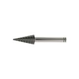 LUKAS HSS-freesstift M spitse kegel 12x25mm Z3