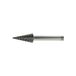 LUKAS HSS-freesstift M spitse kegel 12x25mm Z3