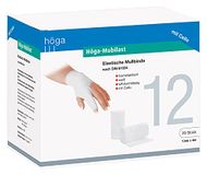 Höga Mubilast, elastische Mullbinde/fixeerstrip 12 cm x 4 m uitgerekt, á 20 stuks, DIN 61634