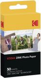 Kodak Printomatic Zink Papier 50 pack - Zwart