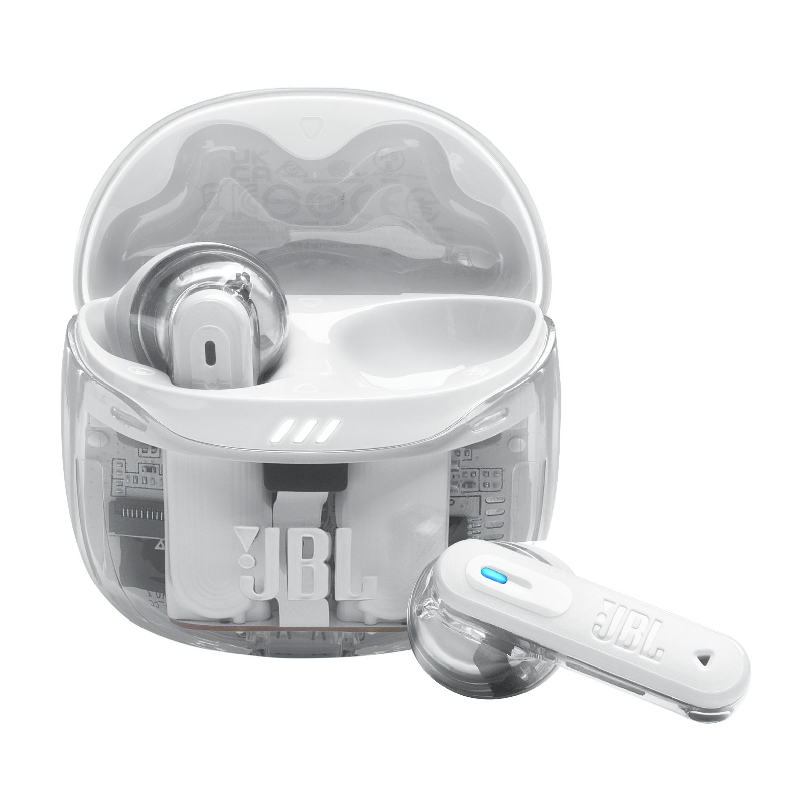 JBL TUNE Flex 2 - True Wireless NC Earbuds - Ghost White