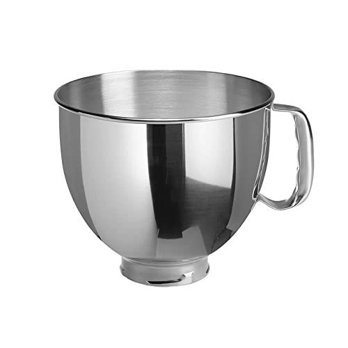 Kitchenaid K5THSBP Roestvrijstaal Mengkom, 4,83 Liter, Zilver