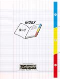 Clairefontaine Schrijfcahier 3-ingangen 8000 PP, 170 x 220 mm