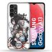 Beschermhoes Samsung Galaxy A13 Demon Slayer wit Beschermhoes