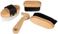 HKM Hobby Horsing Schoonmaakset - Borstelset - Hout