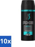 Axe Deodorant Bodyspray Apollo 10 x 150 ml