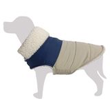 Arquivet Hondenjas met pluche kraag 'Kilimanjaro' XL, 40 cm