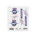 4R Quattroerre.it Stickers voor motorfiets, MV Agusta, 5 stuks, voorgesneden, water- en uv-bestendig, gemaakt in Italië, officieel gelicentieerd product, vel 160 x 135 mm