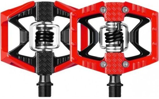 Crankbrothers Double Shot 3 Pedalen - Zwart/Rood