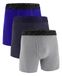 Under Armour Performance Cotton Boxerjock ondergoed voor heren, 15 cm binnenbeenlengte, de hele dag comfort en ultrazacht, 3-pack, Middernacht Marine, XXL
