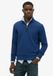 Superdry - Essentials Katoenen Trui met Halve Rits - Heren - Lapis blauw gemêleerd - M