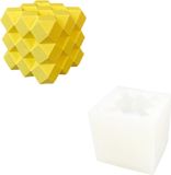 JESMONITE Siliconen mal facetkubus