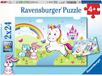 Ravensburger Puzzel Sprookjesachtige Eenhoorn - 2x24 Stukjes - Kinderpuzzel