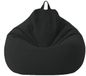 Azomor® Housse polyvalente noire pour pouf sans rembourrage pour intérieur et extérieur